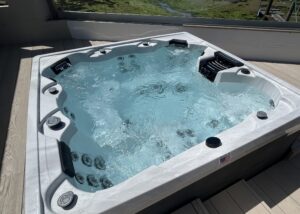Grand Bahama hot tub from the Island Spas range